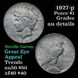 1927-p Peace Dollar $1 Grades AU Details