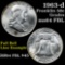 1963-d Franklin Half Dollar 50c Grades Choice Unc FBL