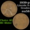 1939-p Lincoln Cent 1c Grades Choice AU/BU Slider