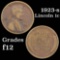 1923-s Lincoln Cent 1c Grades f, fine