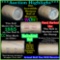 ***Auction Highlight*** Uncirculated Shotgun roll Morgan dollars 1885 & 'cc' mint ends (fc)