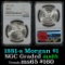 NGC 1881-s Morgan Dollar $1 Graded ms65 by NGC