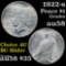 1922-s Peace Dollar $1 Grades Choice AU/BU Slider