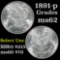 1891-p Morgan Dollar $1 Grades Select Unc