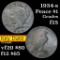 1934-s Peace Dollar $1 Grades f+