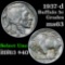 1937-d Buffalo Nickel 5c Grades Select Unc