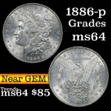 1886-p Morgan Dollar $1 Grades Choice Unc