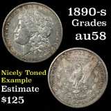 1890-s Morgan Dollar $1 Grades Choice AU/BU Slider