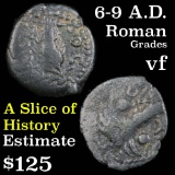 6-9 A.D. Roman Grades vf, very fine