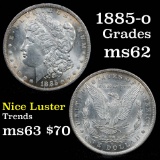 1885-o Morgan Dollar $1 Grades Select Unc