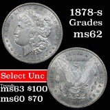 1878-s Morgan Dollar $1 Grades Select Unc