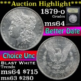 ***Auction Highlight*** 1879-o Morgan Dollar $1 Graded Choice Unc by USCG (fc)