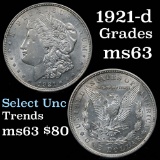 1921-d Morgan Dollar $1 Grades Select Unc