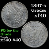 1897-s Morgan Dollar $1 Grades xf