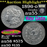 ***Auction Highlight*** 1896-o Morgan Dollar $1 Graded Choice AU by USCG (fc)