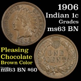 1906 Indian Cent 1c Grades Select Unc BN