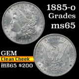 1885-o Morgan Dollar $1 Grades GEM Unc (fc)