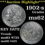 ***Auction Highlight*** 1902-s Morgan Dollar $1 Grades Select Unc (fc)