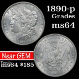 1890-p Morgan Dollar $1 Grades Choice Unc