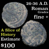 26-36 A.D. Roman Grades fine +