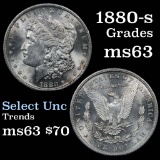 1880-s Morgan Dollar $1 Grades Select Unc