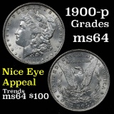 1900-p Morgan Dollar $1 Grades Choice Unc