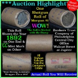 ***Auction Highlight*** Morgan dollar roll ends 1892 & 'cc', Better than average circ (fc)