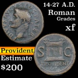 27-14 A.D. Roman Grades xf, Extra fine