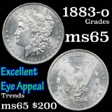 1883-o Morgan Dollar $1 Grades GEM Unc