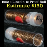 One Full roll 1982-s Proof Lincoln cents 1c PQ