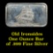 1 ounce .999 fine Silver Bar in Old Ironsides Tribute Design