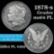 1878-s Morgan Dollar $1 Grades Choice Unc PL (fc)