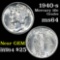 1940-s Mercury Dime 10c Grades Choice Unc