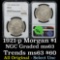 NGC 1921-p Morgan Dollar $1 Graded ms63 By NGC