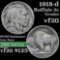 1918-d Buffalo Nickel 5c Grades vf, very fine