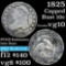 1825 Capped Bust Dime 10c Grades vg+