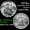 1954-s Franklin Half Dollar 50c Grades Choice Unc FBL