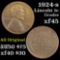 1924-s Lincoln Cent 1c Grades xf+