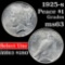 1925-s Peace Dollar $1 Grades Select Unc (fc)