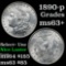 1890-p Morgan Dollar $1 Grades Select+ Unc