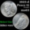 1923-d Peace Dollar $1 Grades Select Unc