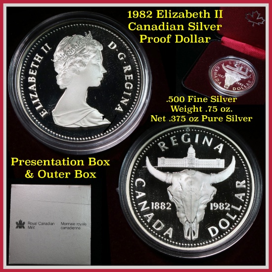 1982 Royal Canadian Mint Regina Centennial pr69