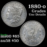 1880-o Morgan Dollar $1 Grades Unc Details