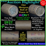 Peace dollar roll ends 1927 & 'p', Better than average circ