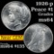 1926-p Peace Dollar $1 Grades Choice Unc