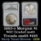 NGC 1883-o Morgan Dollar $1 Graded ms65 By NGC