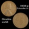 1938-p Lincoln Cent 1c Grades Select AU