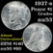 1927-s Peace Dollar $1 Grades Select AU