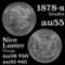 1878-s Morgan Dollar $1 Grades Choice AU