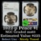 NGC 1922-p Peace Dollar $1 Graded ms63 by NGC